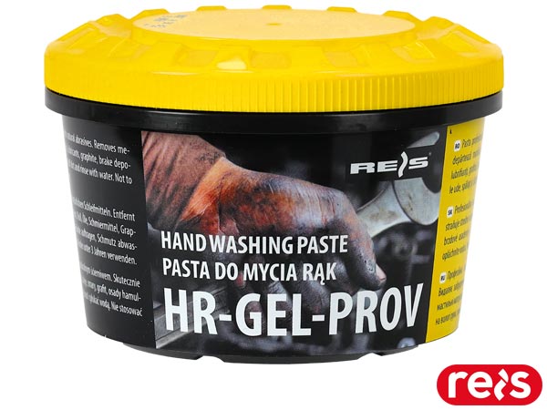 Pasta pentru impotriva murdariei grele cu abrazivi naturali Reis HR-GEL-PROV