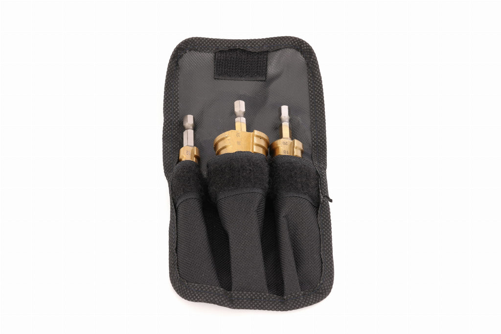 Set Burghie Conice 3 Bucati 4-32mm HSS TiN, Kraft&Dele KD11247