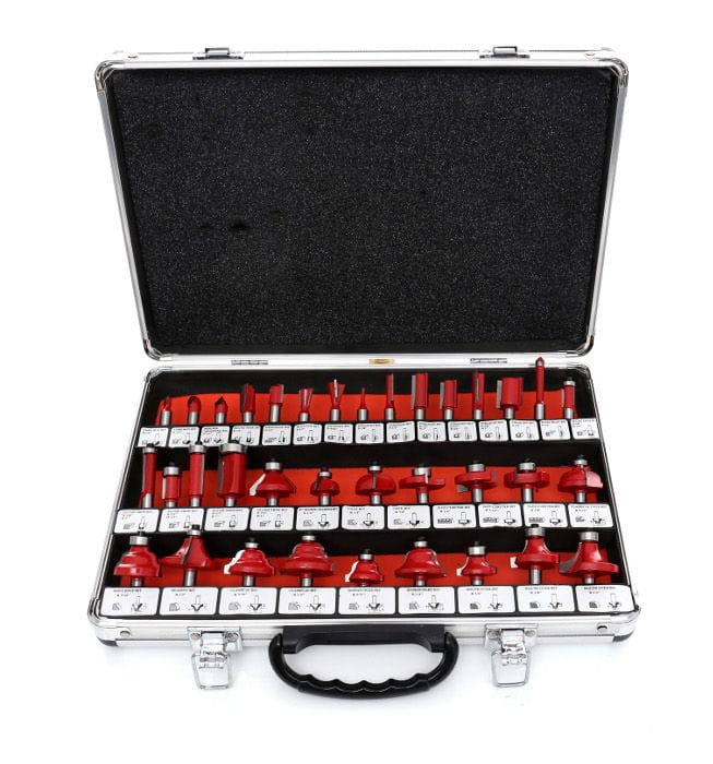 Set Freze Lemn 35 Piese Taiere 0.8mm Tija 8mm, Kraft&Dele KD10280