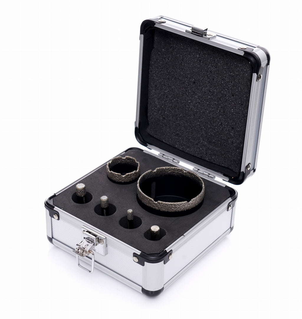 Set Carote Diamantate in Valiza M14 6 , 8 , 10 , 35 , 68 , 5 Buc, Kraft&Dele KD11226