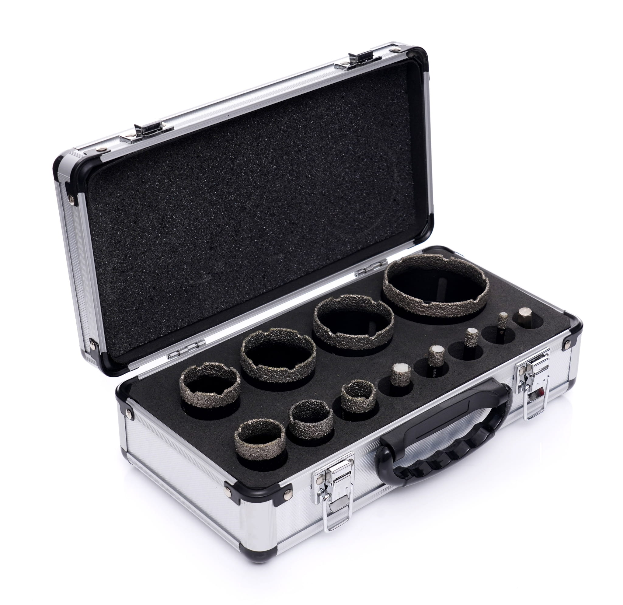 Set Carote Diamantate in Valiza M14 6- 68 , 12 Buc, Kraft&Dele KD11227