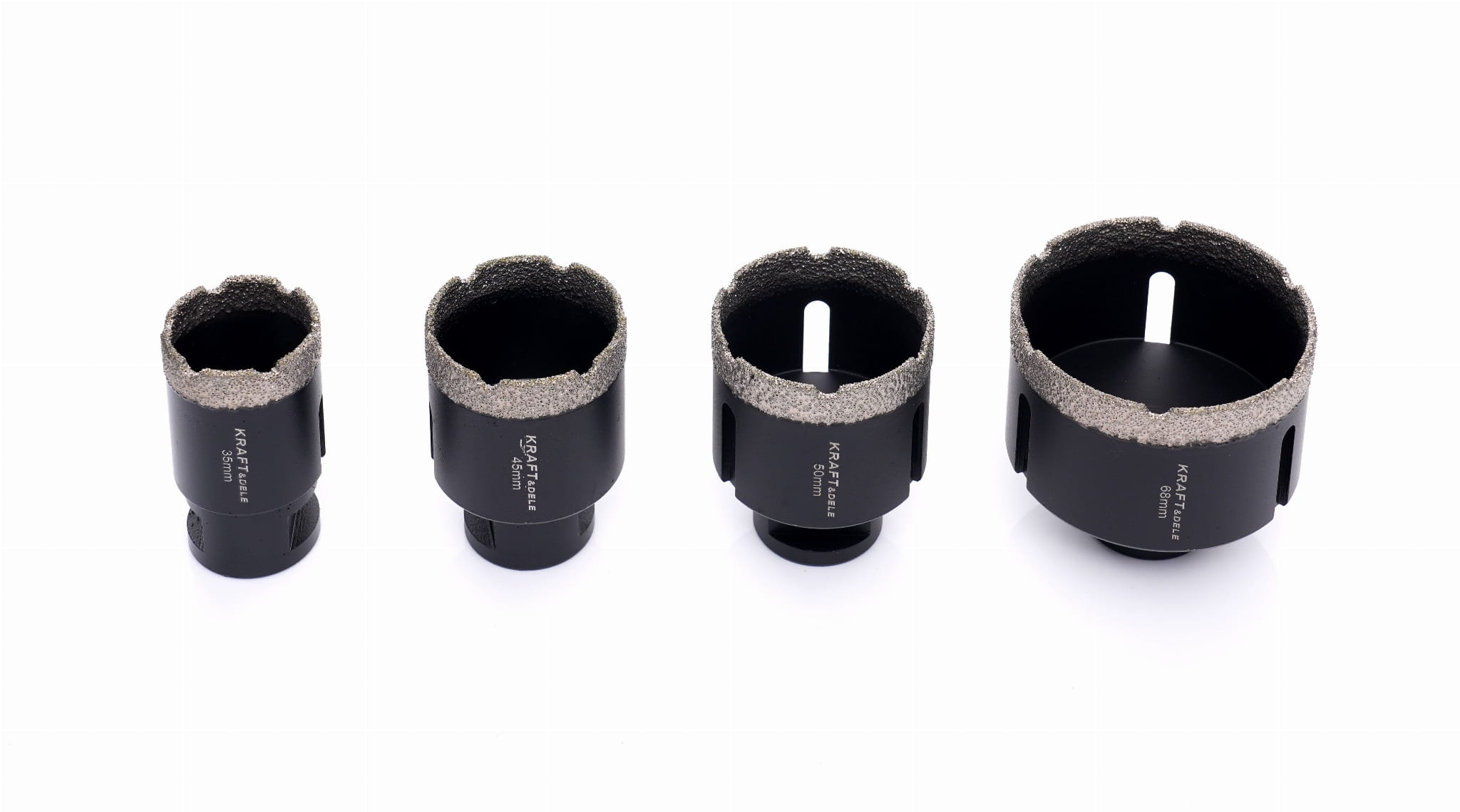 Set Carote Diamantate in Valiza M14 6- 68 , 12 Buc, Kraft&Dele KD11227