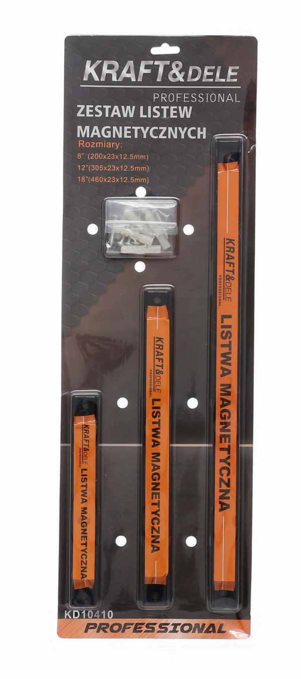 Set Bare Magnetice 8", 12", 18" , Kraft&Dele KD10410