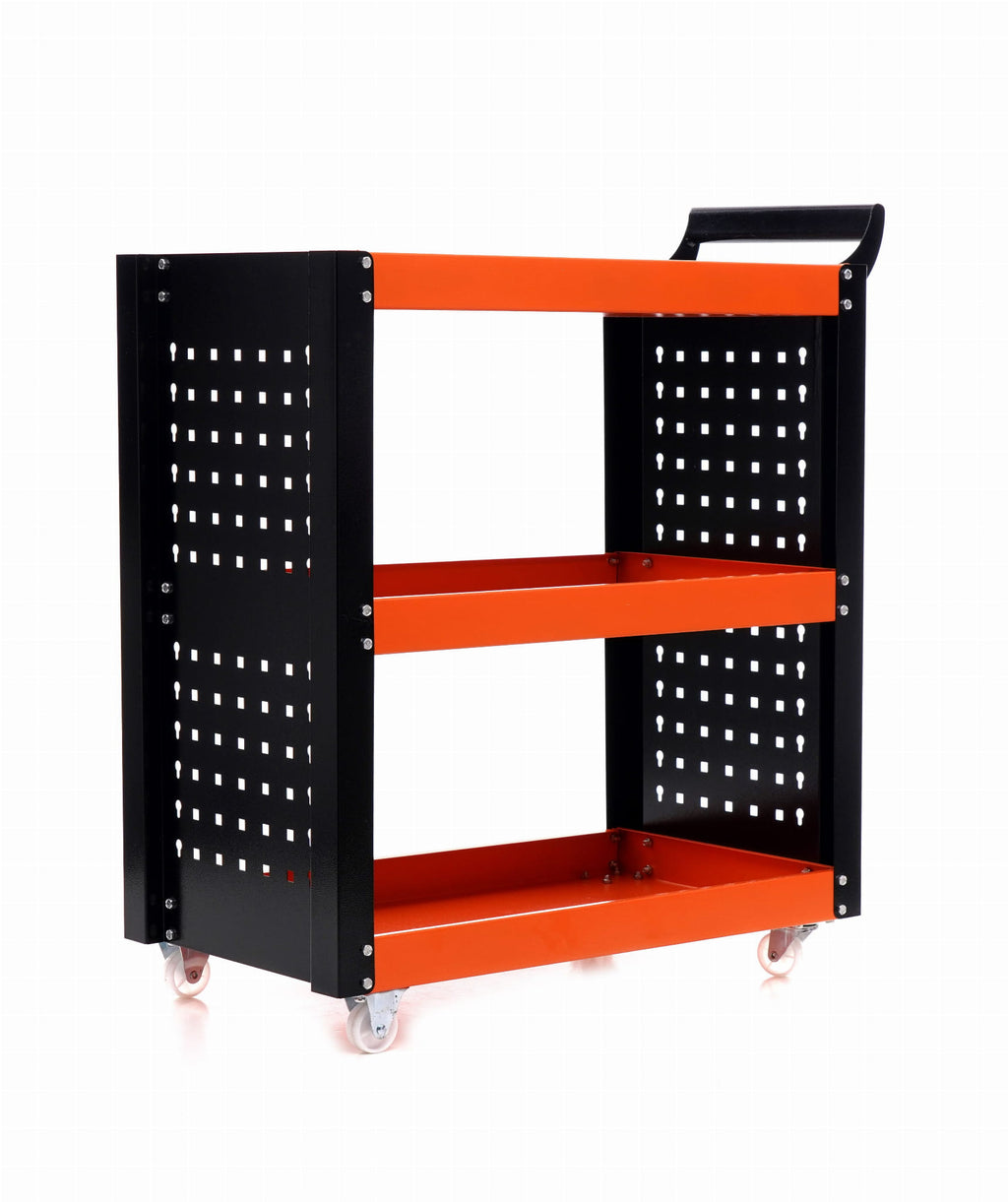 Carucior de Atelier cu Roti 3 Rafturi, Kraft&Dele KD365