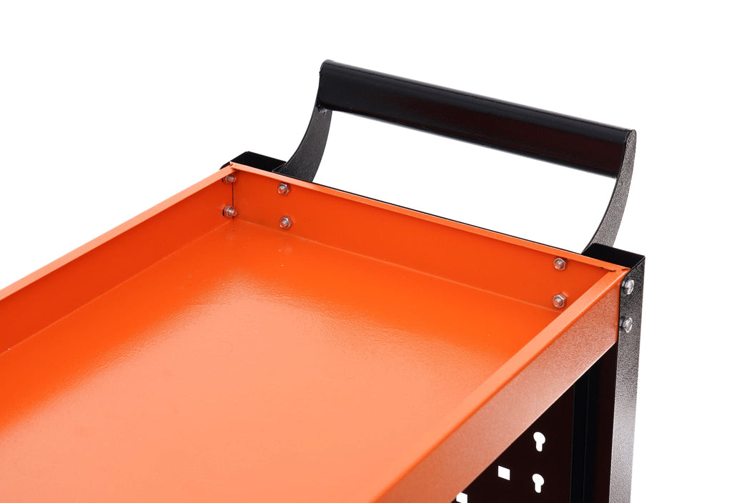 Carucior de Atelier cu Roti 3 Rafturi, Kraft&Dele KD365