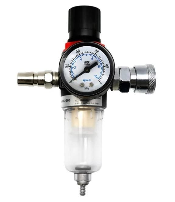 Reductor Presiune cu Separator Apa 10bar 1000L/min Filtru 40 microni, Kraft&Dele KD1495