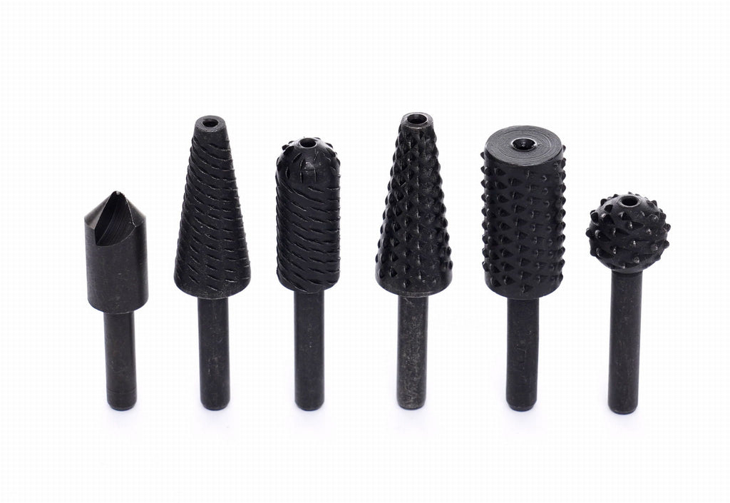 Freze pentru Lemn si Metal 3+3 Piese Set, Kraft&Dele KD11214