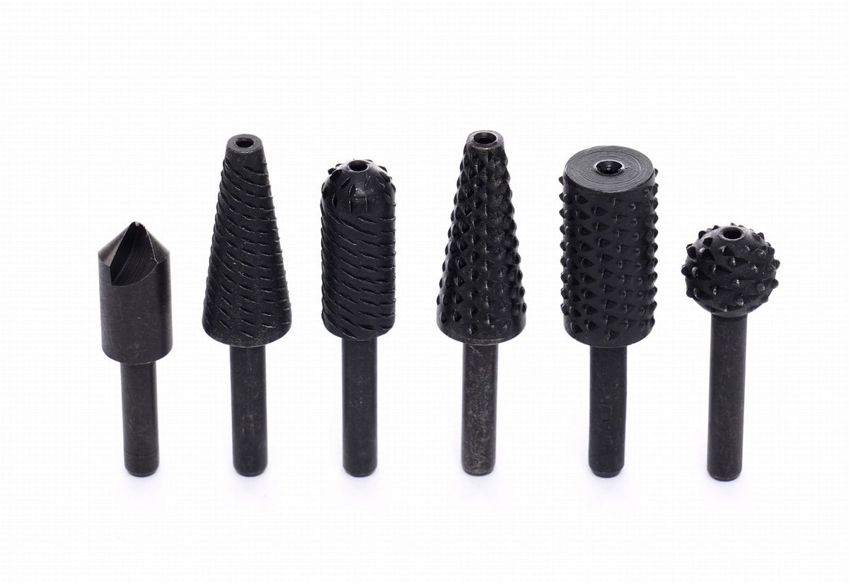 Freze pentru Lemn si Metal 3+3 Piese Set, Kraft&Dele KD11214