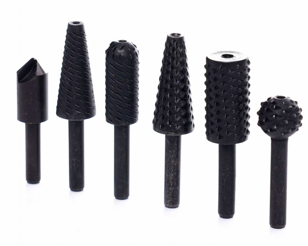 Freze pentru Lemn si Metal 3+3 Piese Set, Kraft&Dele KD11214