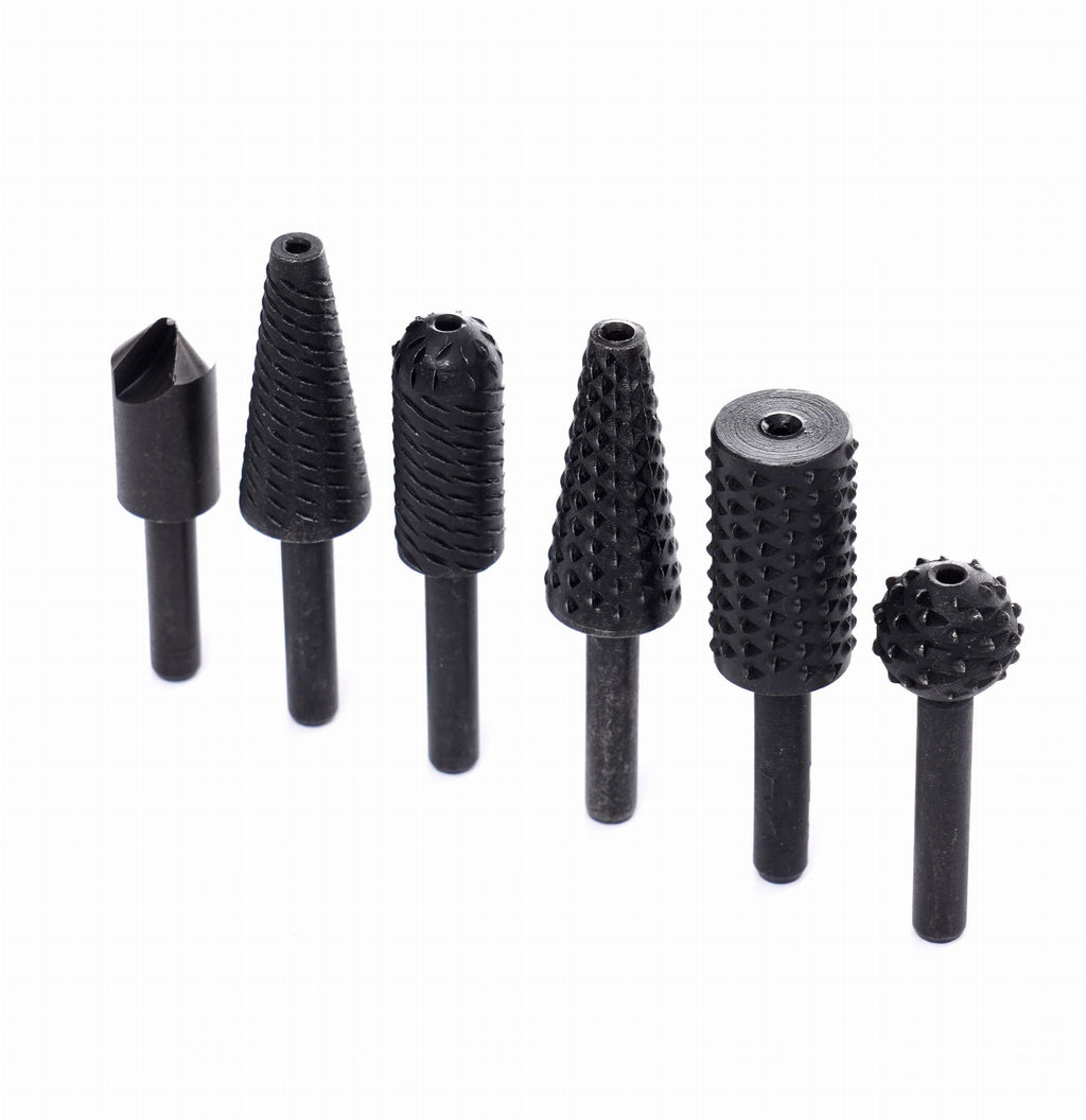Freze pentru Lemn si Metal 3+3 Piese Set, Kraft&Dele KD11214