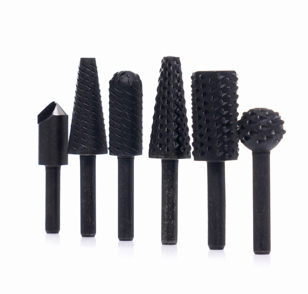 Freze pentru Lemn si Metal 3+3 Piese Set, Kraft&Dele KD11214