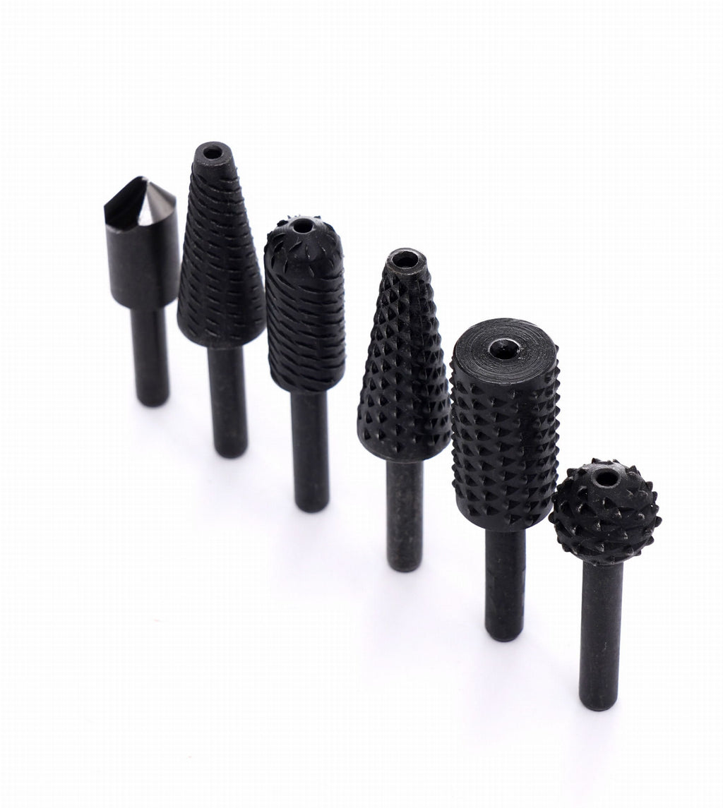 Freze pentru Lemn si Metal 3+3 Piese Set, Kraft&Dele KD11214