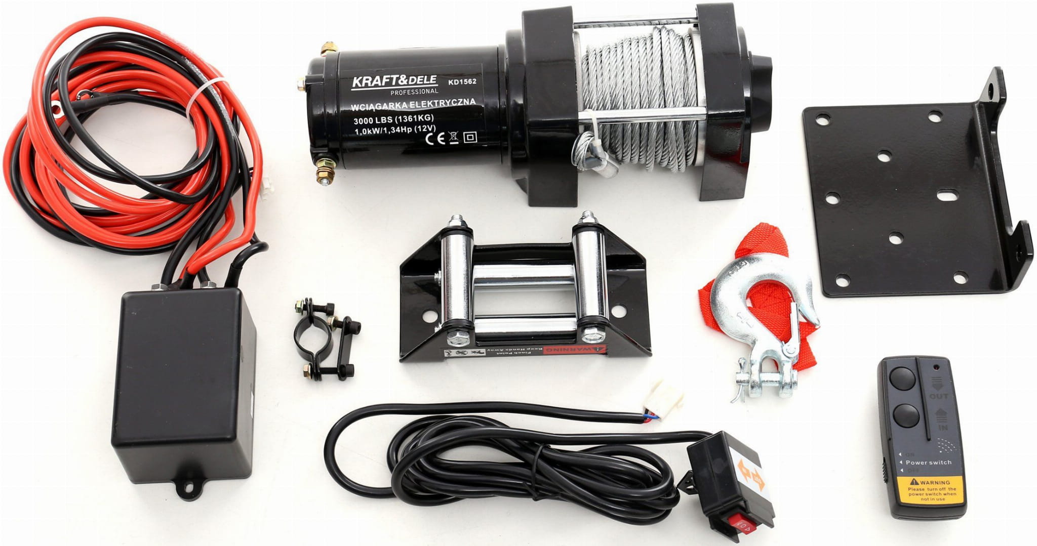 Troliu Auto Electric 1361 kg, Kraft&Dele KD1562
