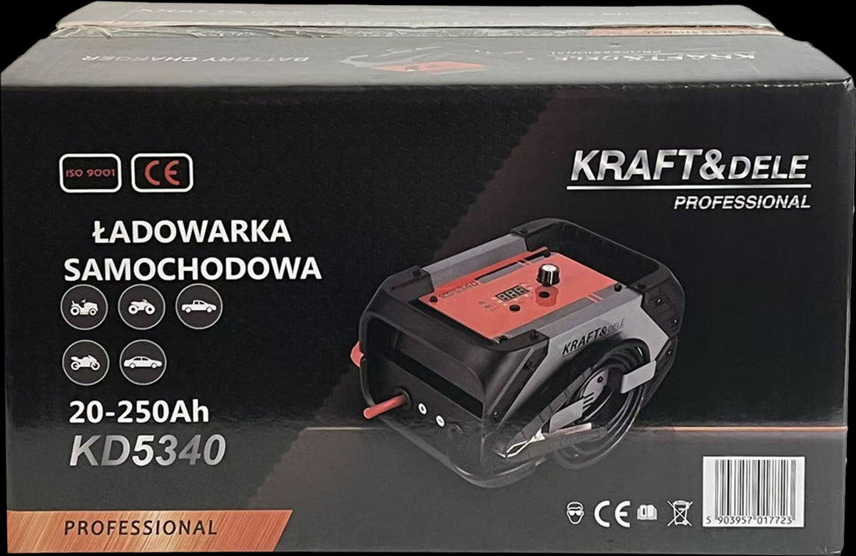 Prostownik z rozruchem 20-250Ah 12/24V 35A KD5340 31