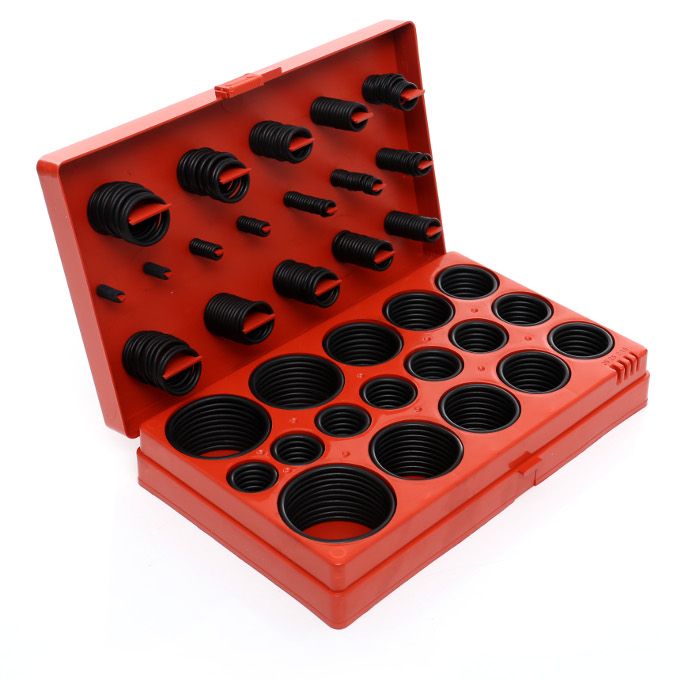 Set Oringuri 419 Bucati 34 Dimensiuni Olejoodporne, Kraft&Dele KD10504
