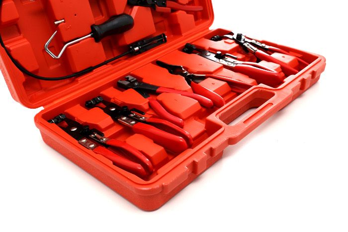 Cleste pentru Benzi de Strangere 9 Buc., Kraft&Dele KD10513