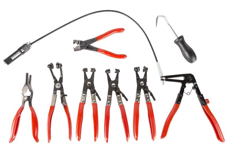 Cleste pentru Benzi de Strangere 9 Buc., Kraft&Dele KD10513