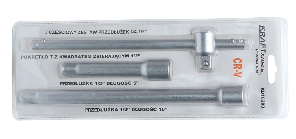 Prelungitoare 3 Bucati 1/2", Kraft&Dele KD10200
