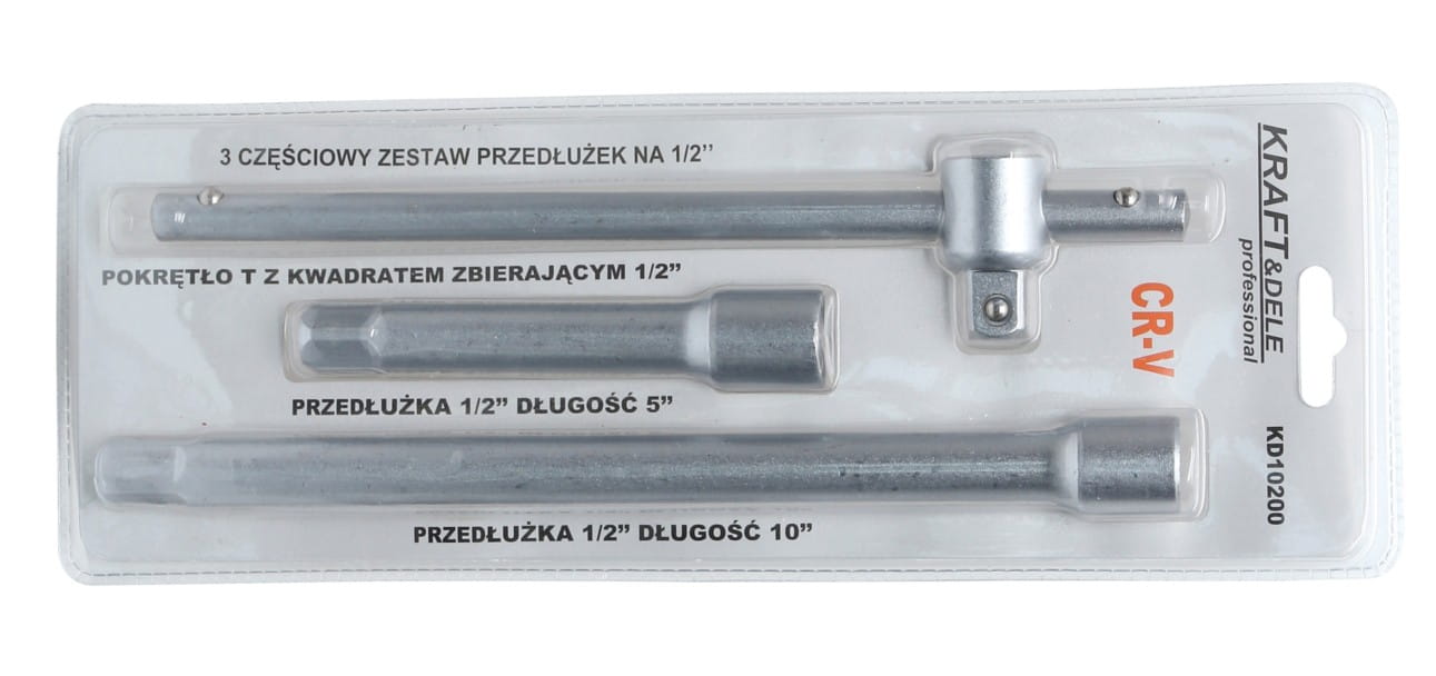 Prelungitoare 3 Bucati 1/2", Kraft&Dele KD10200