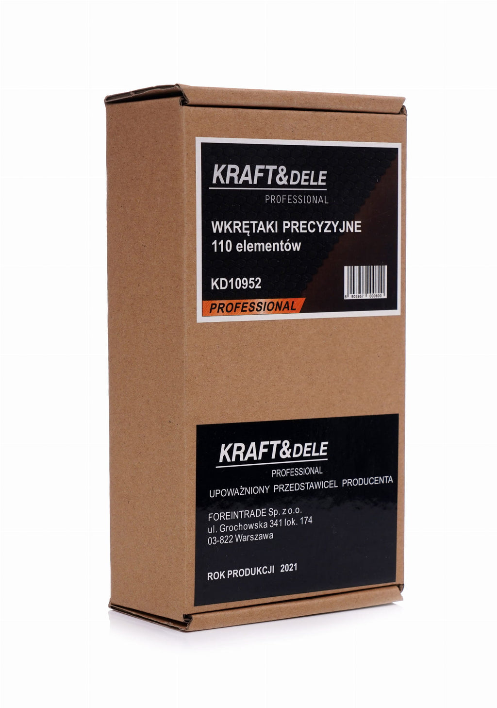 Set Surubelnite de Precizie 110 Buc., Kraft&Dele KD10952