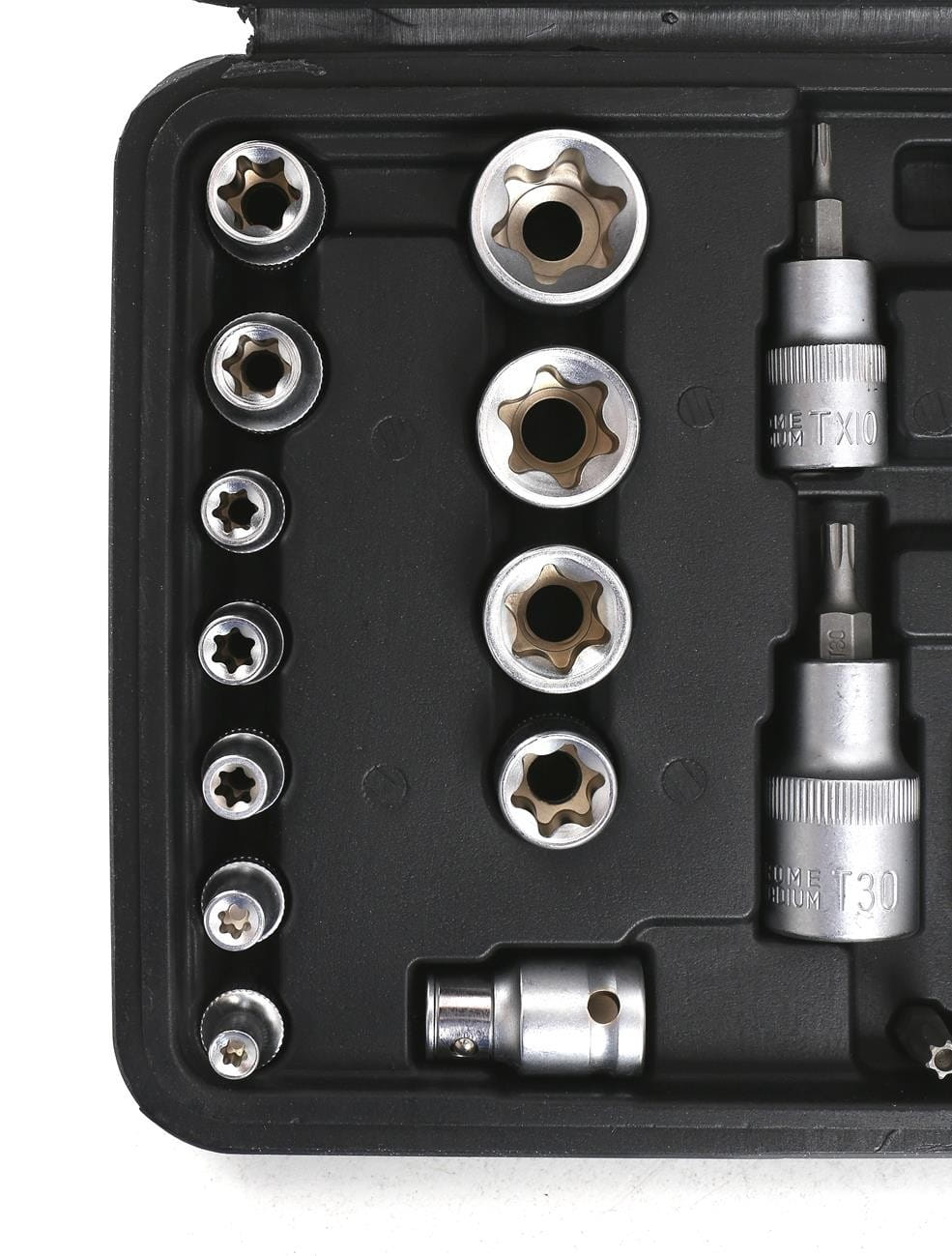 Set Biti si Tubulare Torx 30 Bucati, Kraft&Dele KD10242