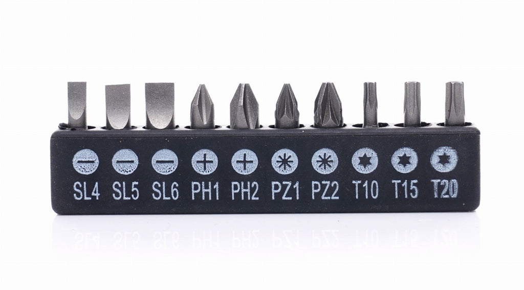 Set Suporturi, Adaptoare si Biti 16 Bucati, Kraft&Dele KD10955
