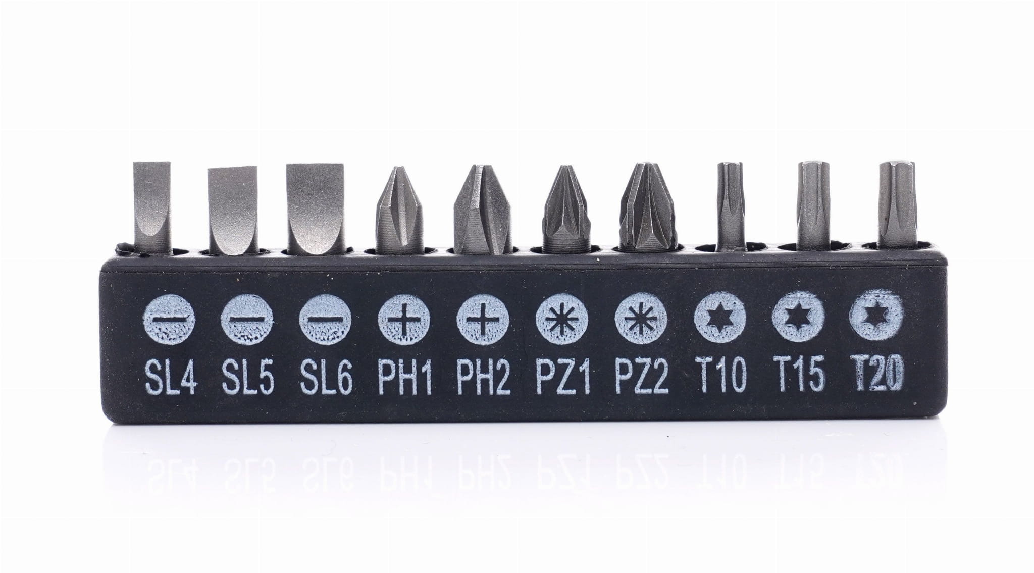 Set Suporturi, Adaptoare si Biti 16 Bucati, Kraft&Dele KD10955