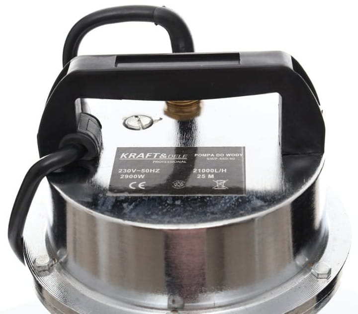 Apa Murdara cu Tocator Pump 230V, 2900W, Debit 433l/min, H Refulare 25m, Submersibila, Kraft&Dele KD756