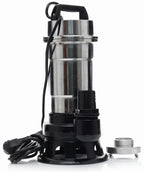 Apa Murdara cu Tocator Pump 230V, 2900W, Debit 433l/min, H Refulare 25m, Submersibila, Kraft&Dele KD756