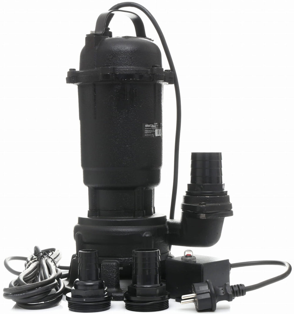 Pompa Apa Murdara Submersibila cu Tocator 3200W 230V 416L/min, Kraft&Dele KD764
