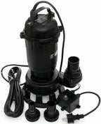 Pump Apa Murdara cu Tocator si Solenoid 230V, 3200W, Debit 416l/min, H Refulare 20m, Submersibila, Kraft&Dele KD764