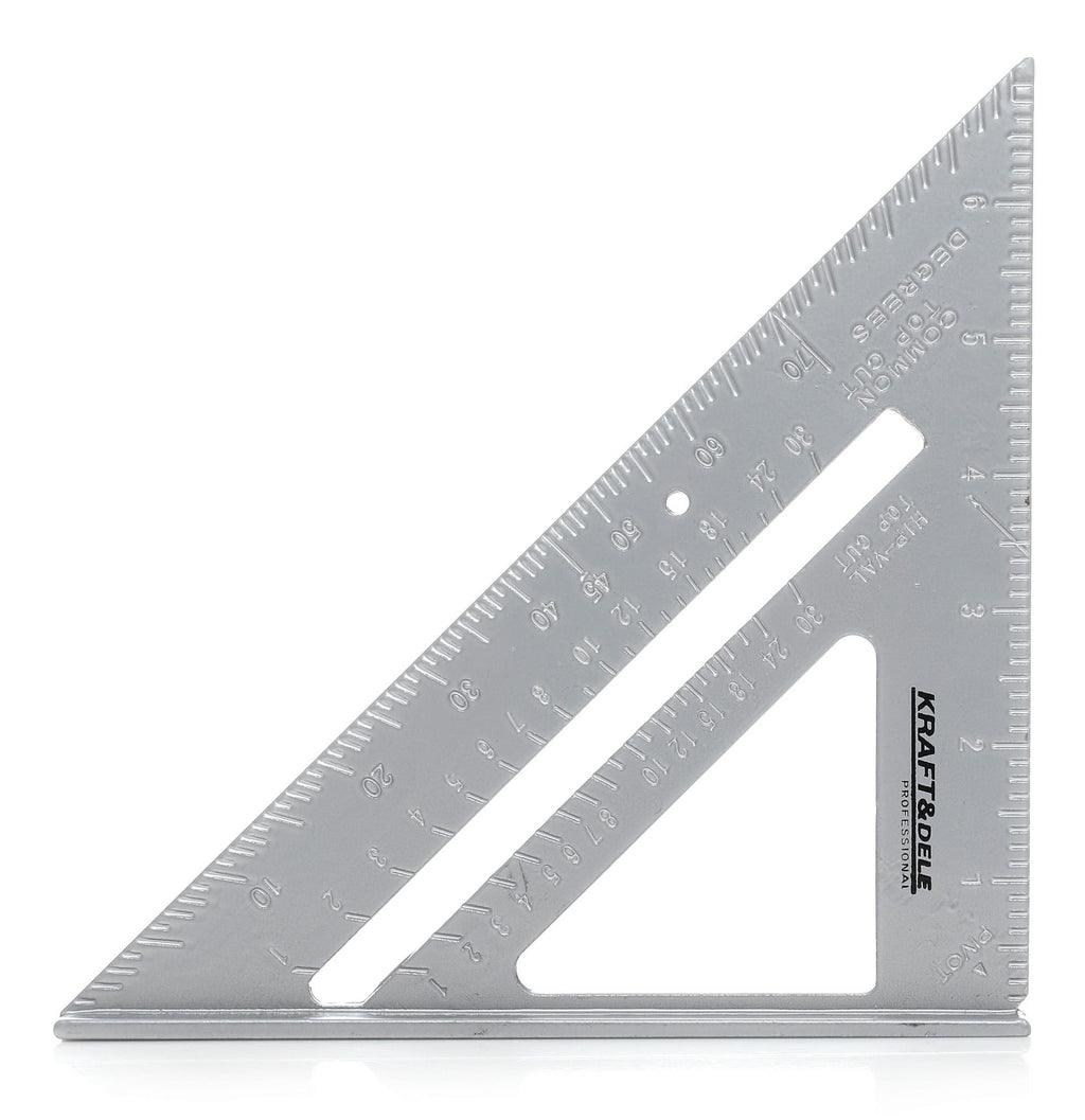Echer Aluminiu 18cm Tamplarie Dulgherie, Kraft&Dele KD10372