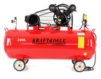 Compresor Ulei 200L 2 Pistoane cu Filtru Apa, 590l/min, Kraft&Dele KD1473
