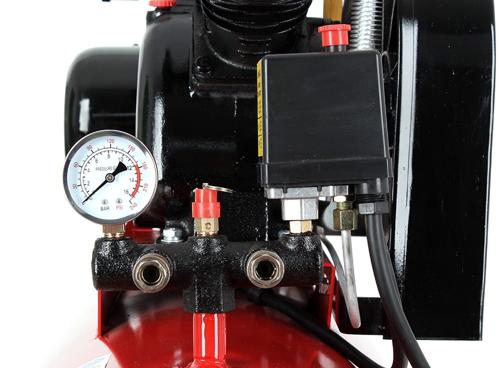 Compresor Ulei 200L 2 Pistoane cu Filtru Apa, 590l/min, Kraft&Dele KD1473