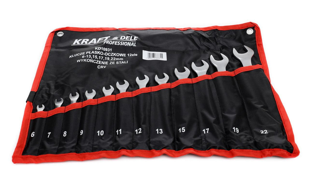 Set de Chei Combinate, 12 Piese 6-22 mm, Kraft&Dele KD10931