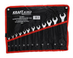 Set de Chei Combinate, 12 Piese 6-22 mm, Kraft&Dele KD10931