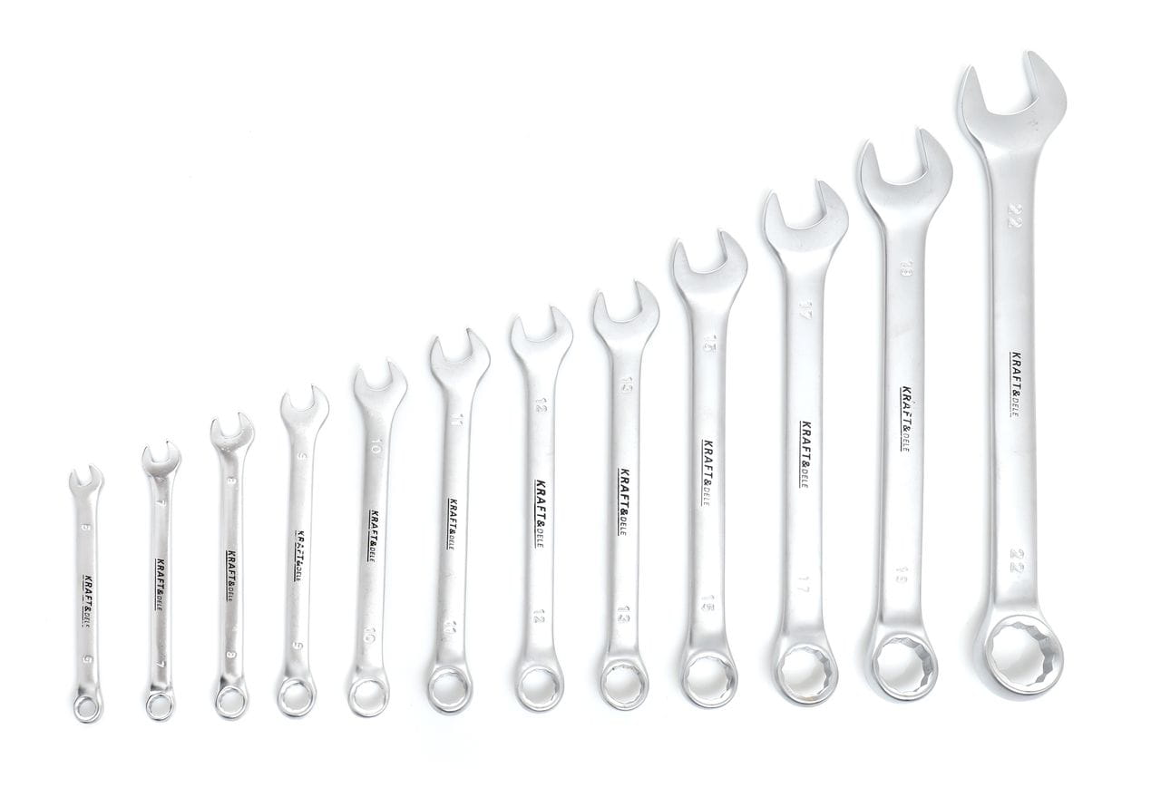 Set de Chei Combinate, 12 Piese 6-22 mm, Kraft&Dele KD10931