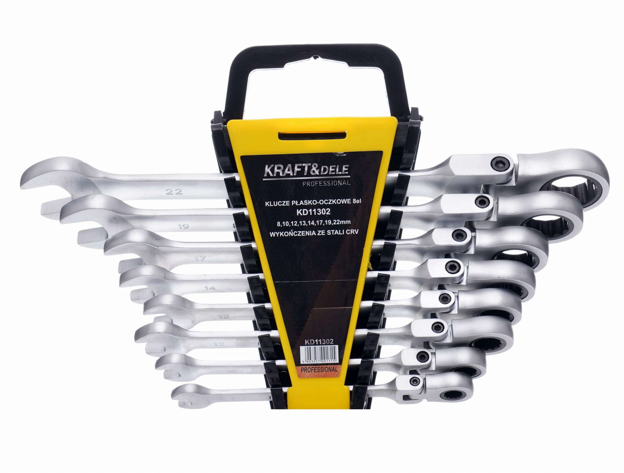 Set Chei Combinate cu Clichet Articulate 8-22, Kraft&Dele KD11302