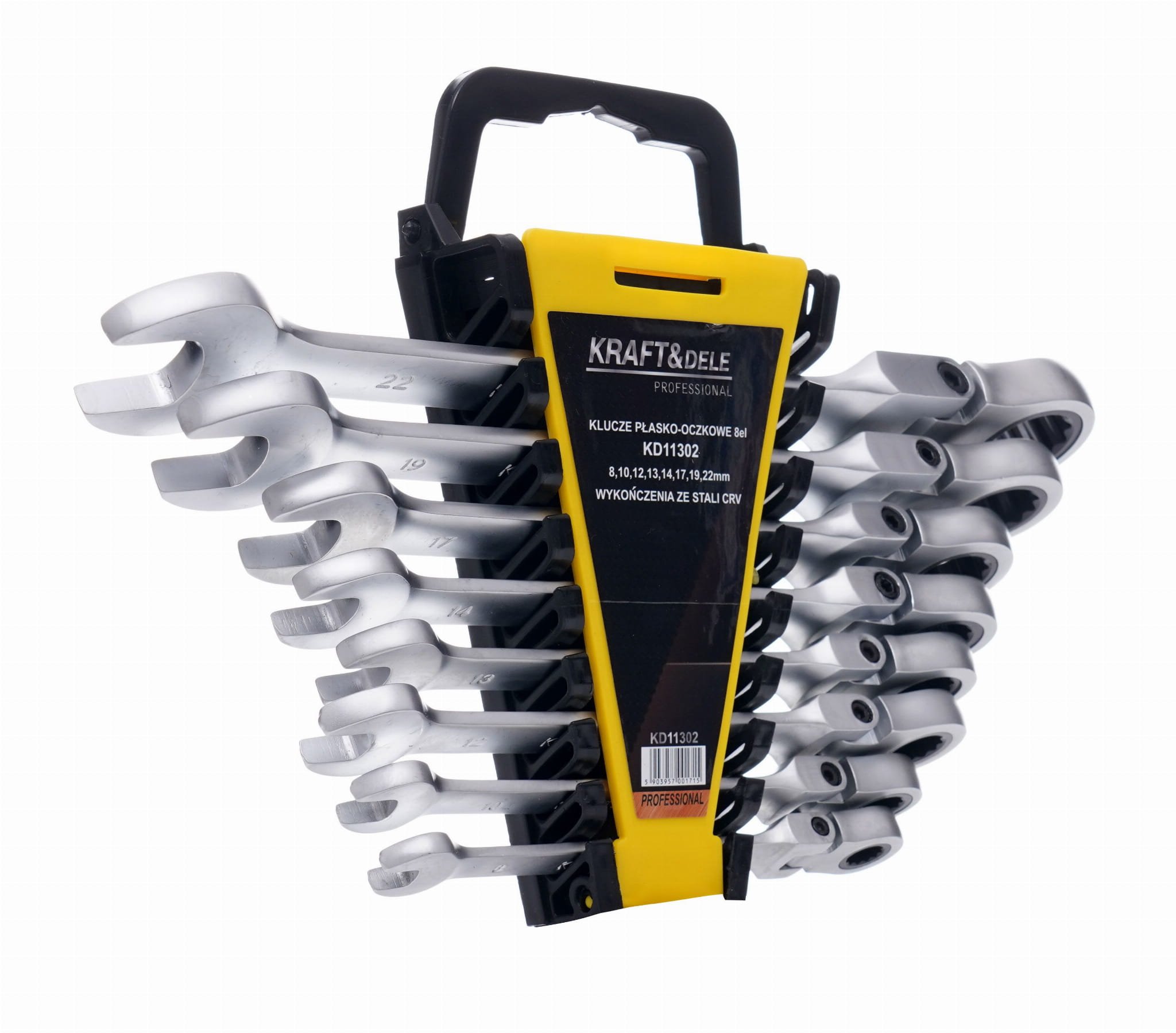 Set Chei Combinate cu Clichet Articulate 8-22, Kraft&Dele KD11302