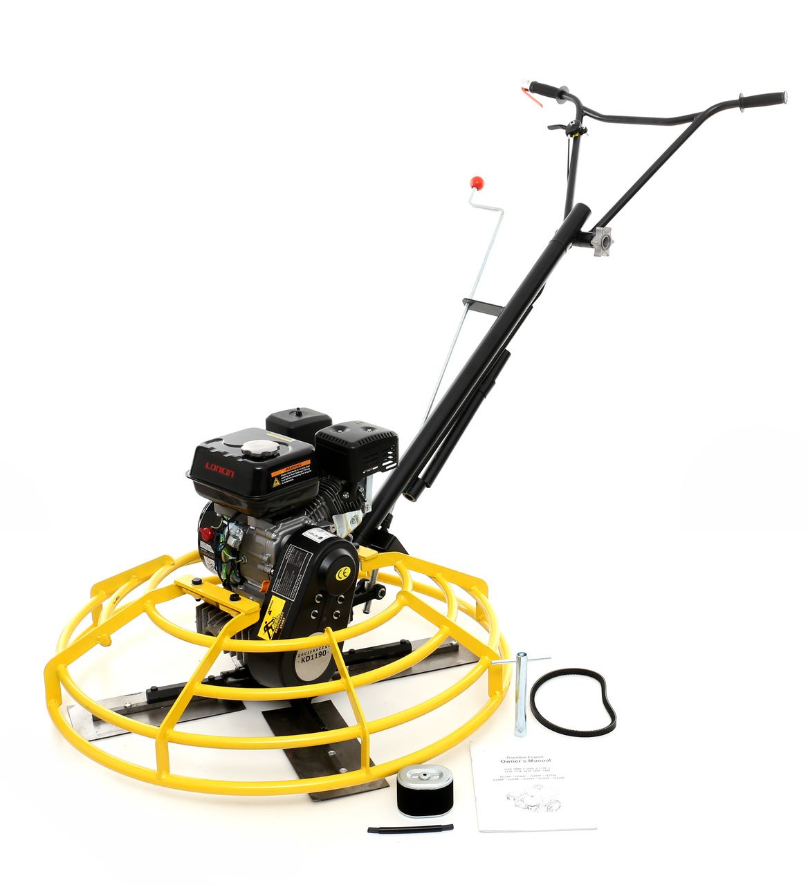 Masina Finisat Beton Elicopter 92cm , 6.5CP Loncin, Kraft&Dele KD1190
