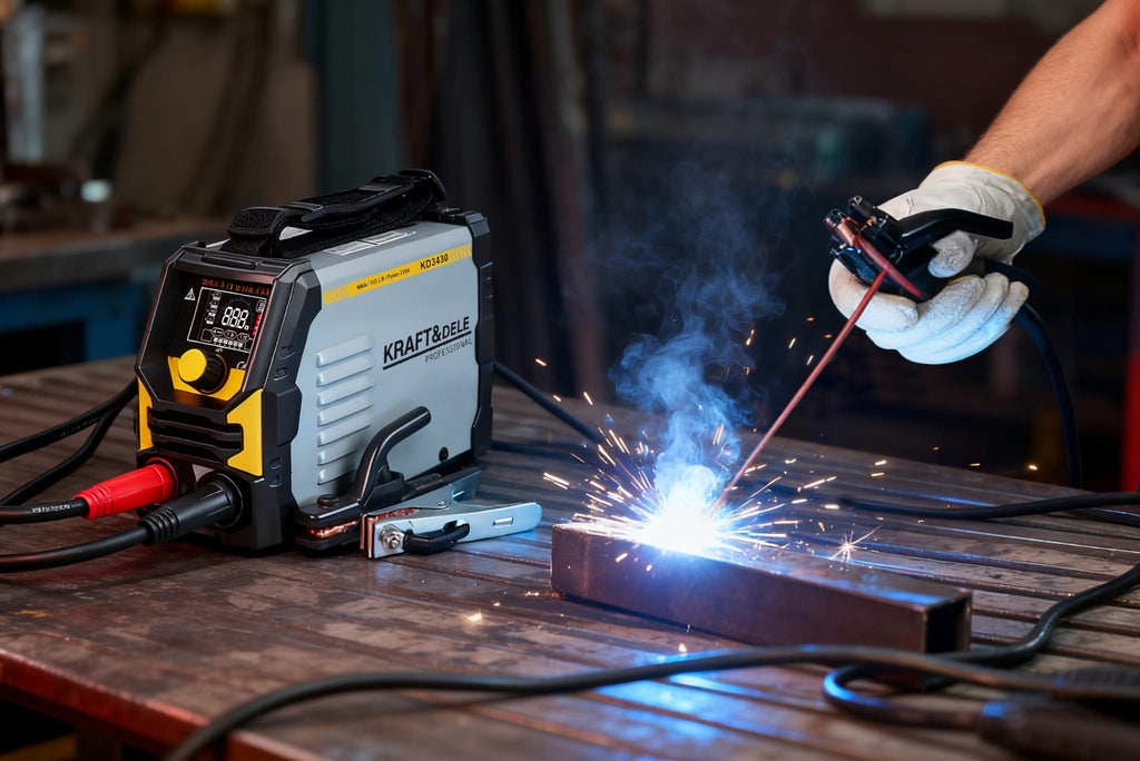 Aparat Sudura Invertor MMA TIG Lift Pulse 330A, Kraft&Dele KD3430