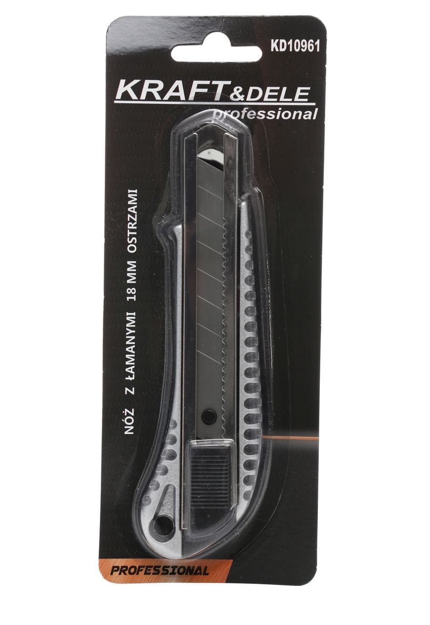 Cutit cu Lama Segmentata 18mm, Kraft&Dele KD10961