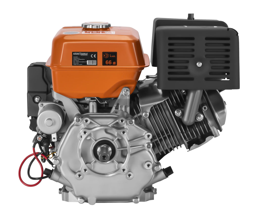 Motor Termic Benzina 15CP 420cm3 Ax 25mm Pornire Manuala si Electrica, Kraft&Dele KD6552 5