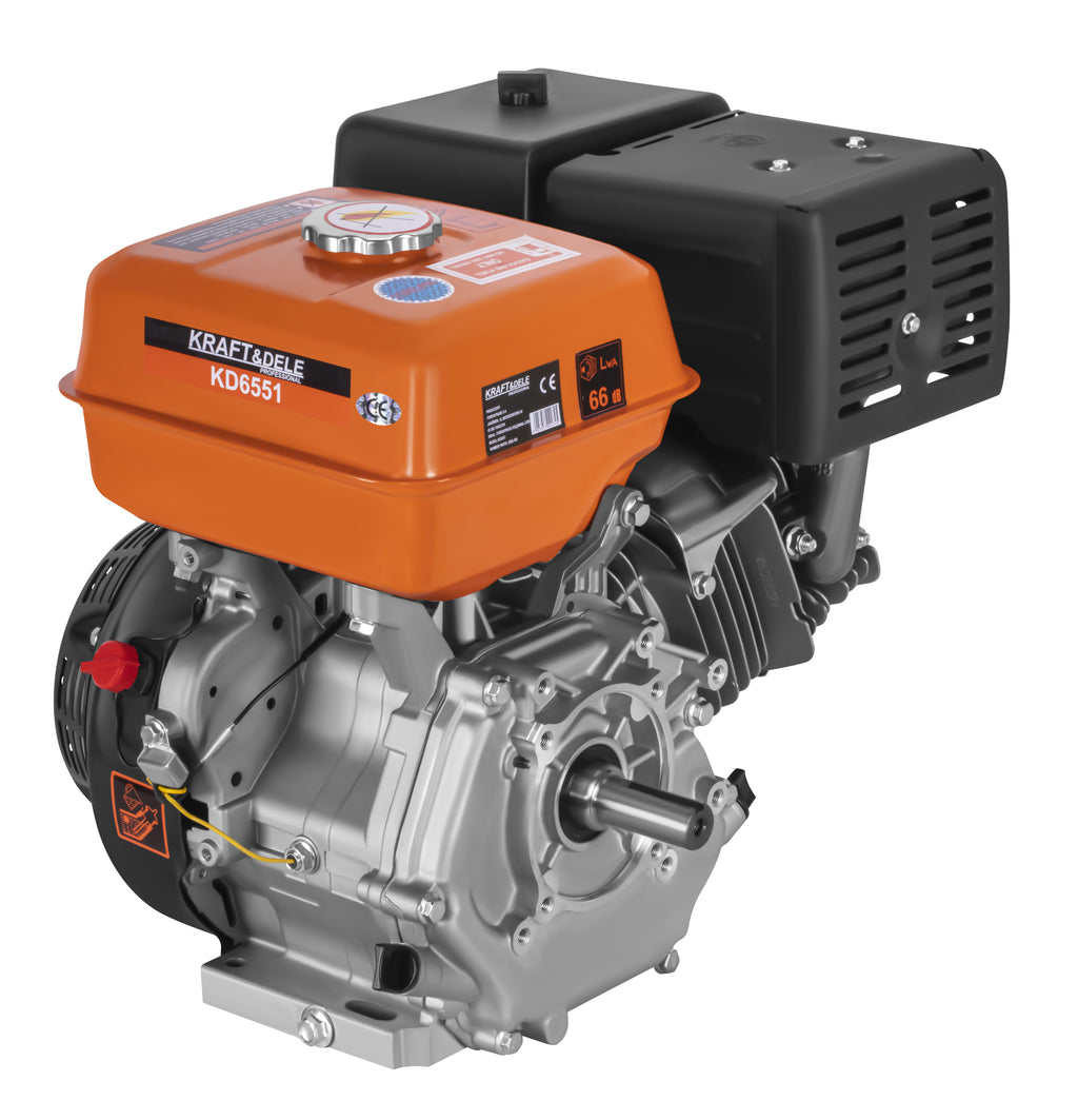 Motor Termic Benzina 15CP 420cm3 Ax 25mm Pornire Manuala, Kraft&Dele KD6551 2