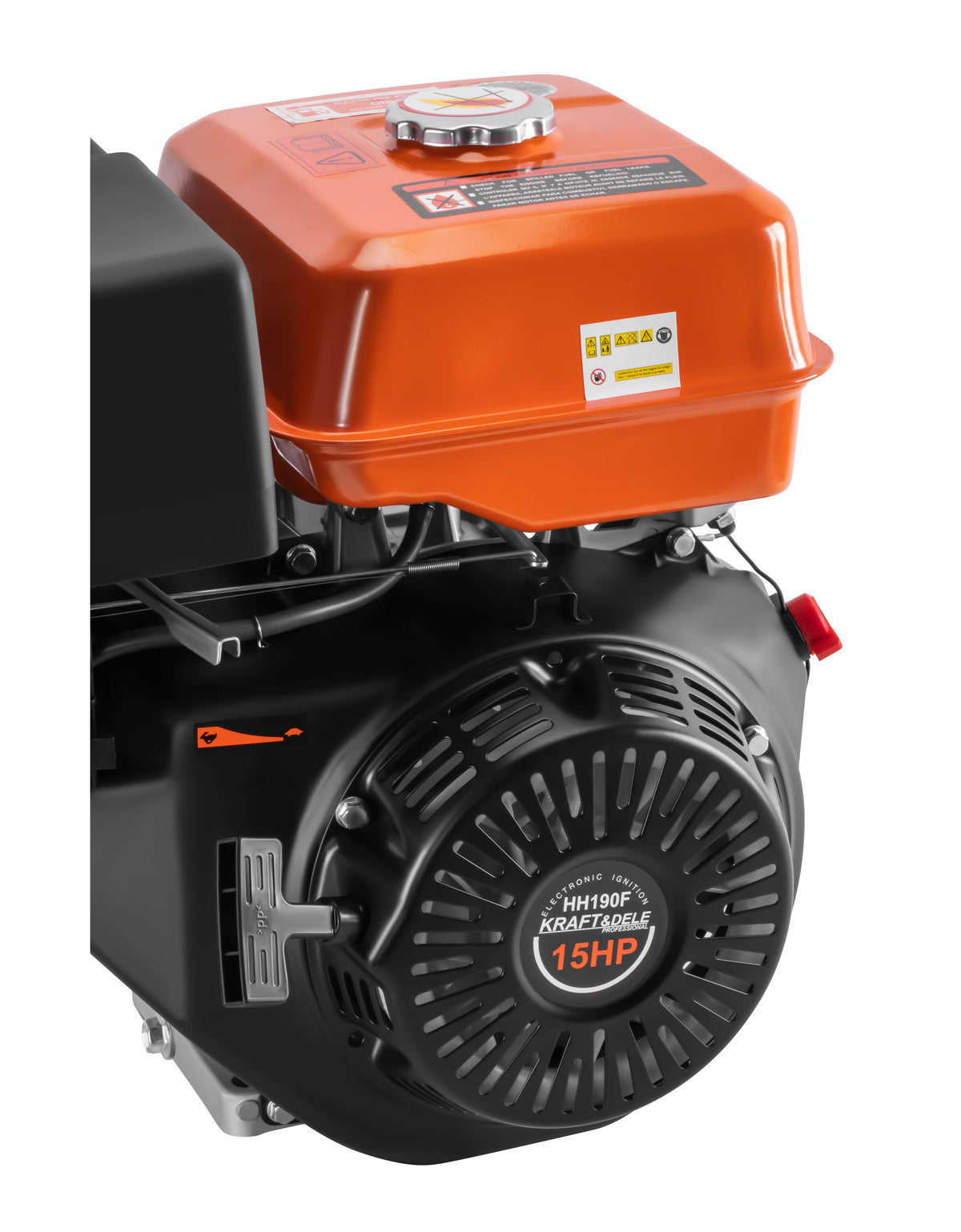 Motor Termic Benzina 15CP 420cm3 Ax 25mm Pornire Manuala, Kraft&Dele KD6551 9