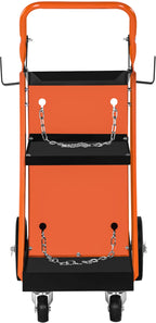 Carucior Sudura 75kg capacitate, 3 rafturi, Kraft&Dele KD373 - imaginea 5