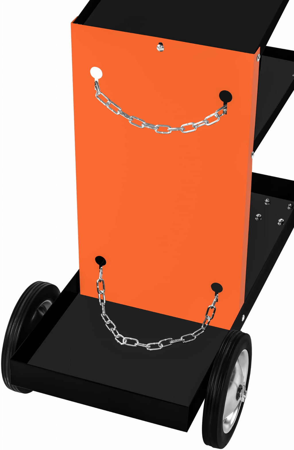 Carucior Sudura 75kg capacitate, 3 rafturi, Kraft&Dele KD373 - imaginea 3