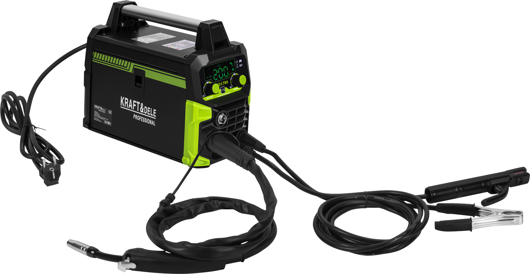 SPAWARKA INWERTOROWA MIG FLUX MMA TIG LIFT 200A KD1786 7