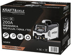 Spawarka MIG Flux/MMA/TIG 200A KD815 13