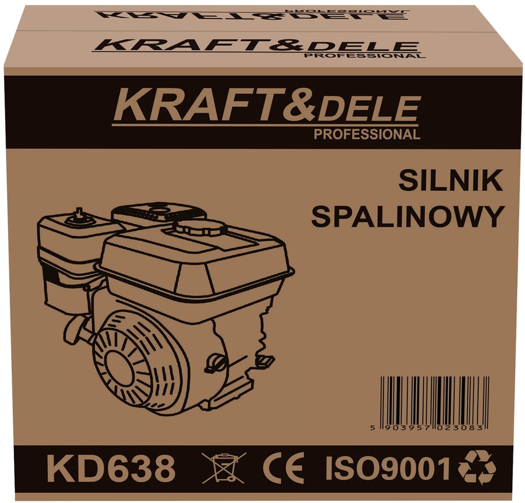 Silnik spalinowy 7KM wałek 20mm KD638 12